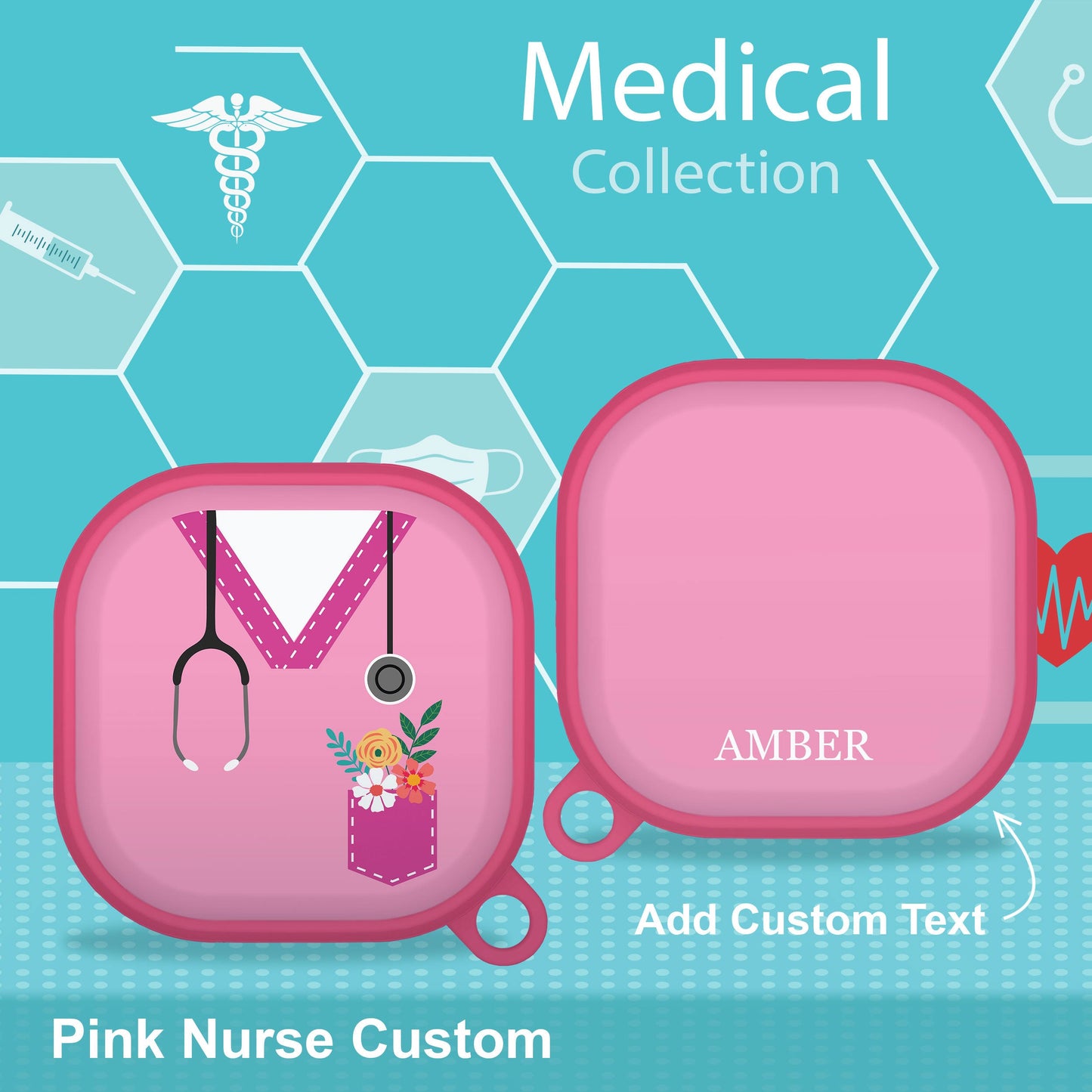 Nursing HDX Samsung Galaxy Buds Pro & Buds Live Case Cover
