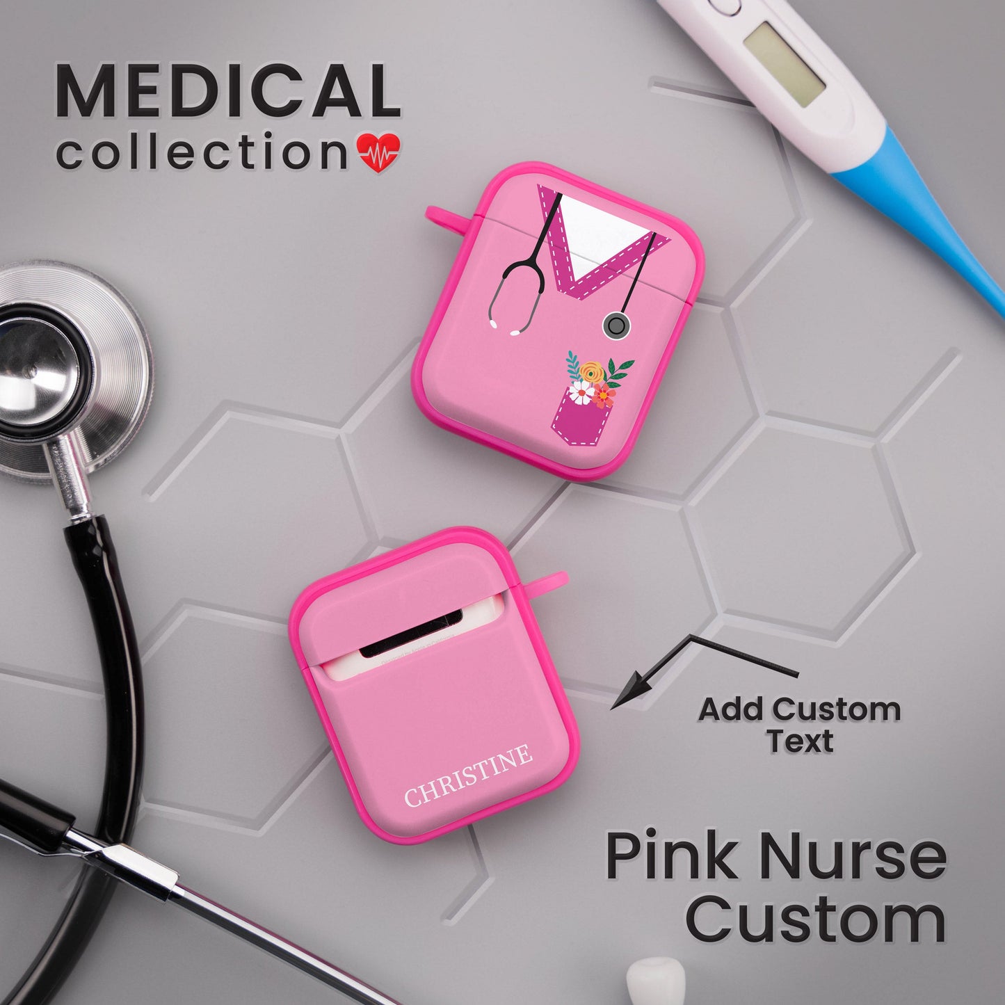 Nursing HDX Apple AirPods Gen 1 & 2 Case Cover