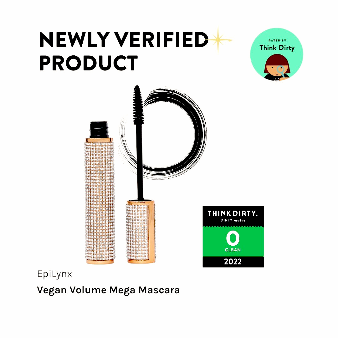 Mega Volume Vegan Mascara – Smudge-Proof with Handmade Diamond Case
