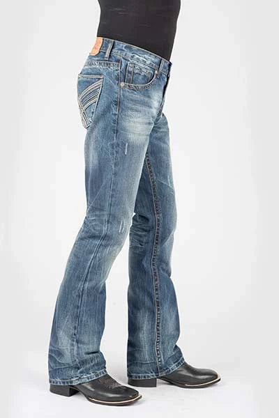 Stetson 1014 En stock (lavado claro) - Jeans para hombre