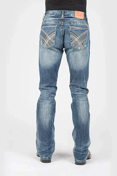 Stetson 1014 En stock (lavado claro) - Jeans para hombre