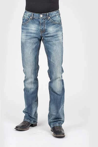 Stetson 1014 En stock (lavado claro) - Jeans para hombre