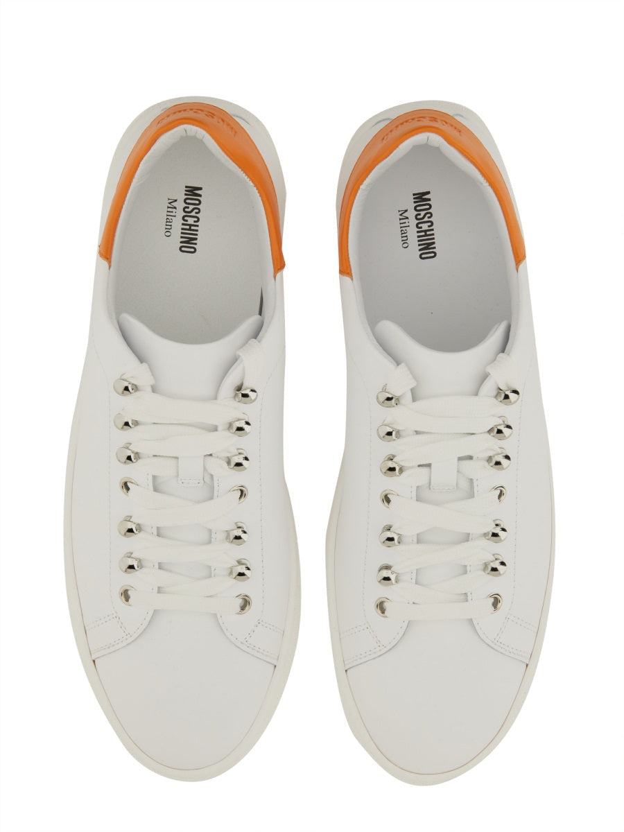 Moschino Men Leather Sneaker
