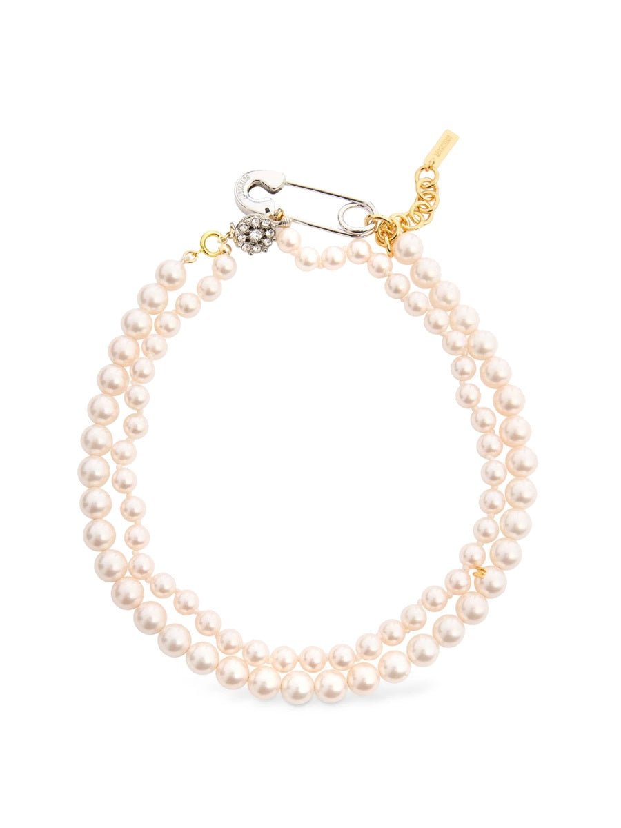 Moschino Women Pearl Necklace
