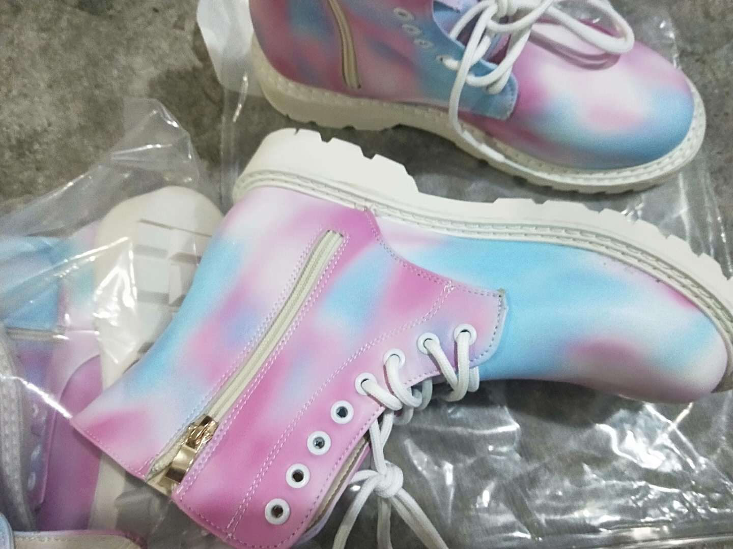 Women's Colorful Martin Boots
