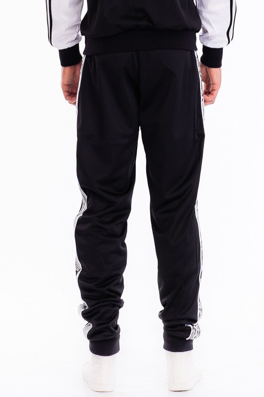 Pantalones deportivos Weiv para hombre con cinta de serpiente lateral