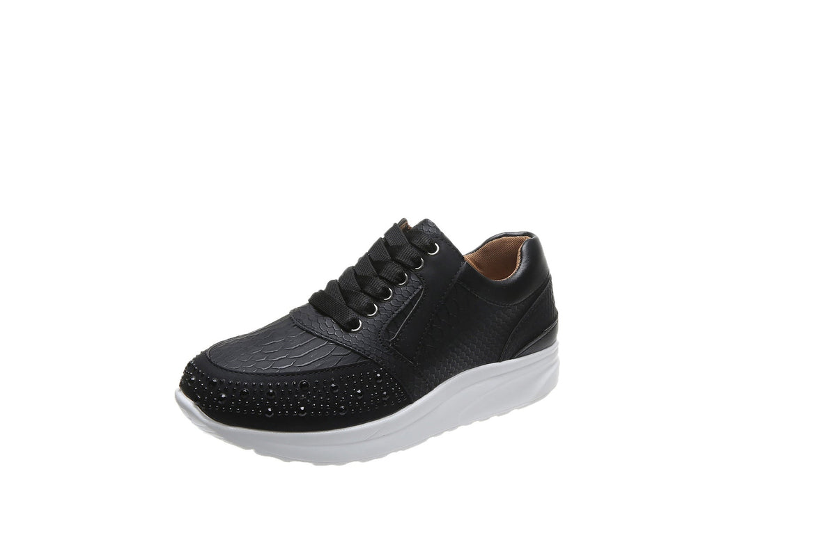 Women's rhinestone sneakers