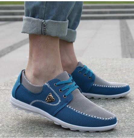 New men's casual canvas shoes