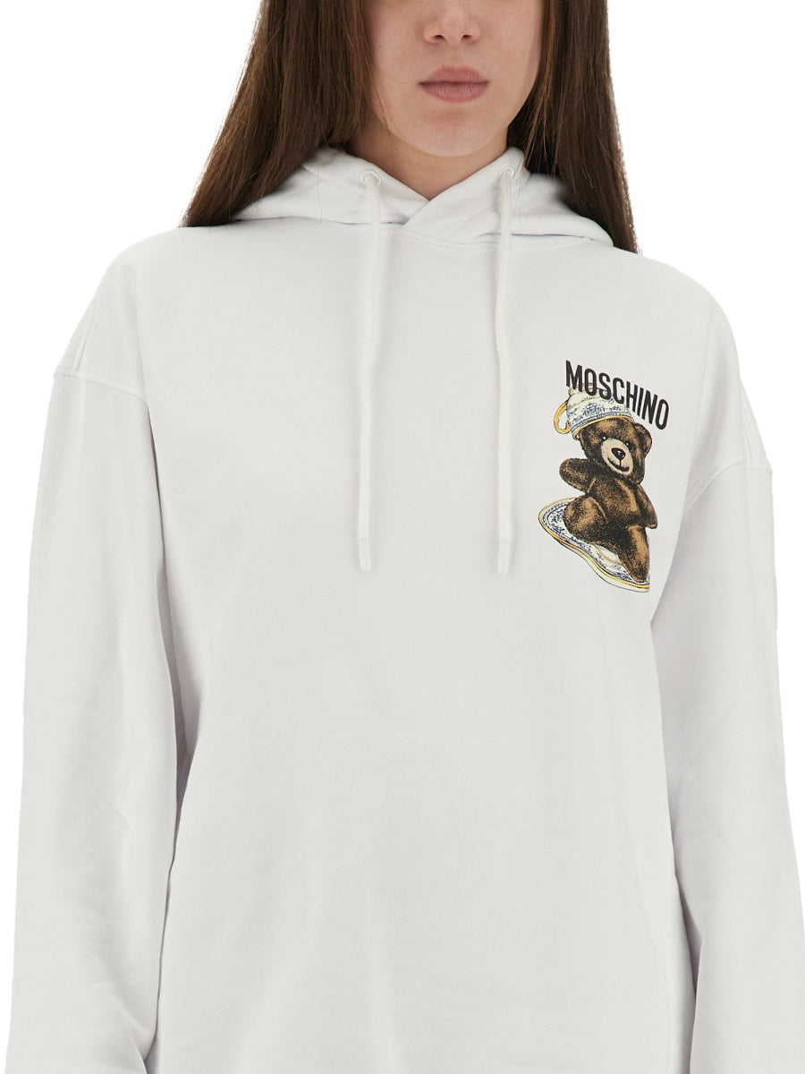 Moschino Women Sweatshirt With "Teddy" Print