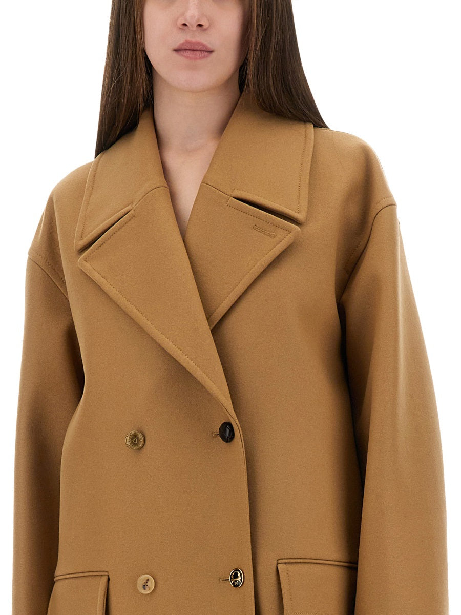 Moschino Women Double-Breasted Coat