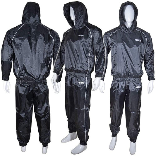 Traje de sauna para hombre MRX para pérdida de peso, adelgazamiento, entrenamiento de gimnasio, boxeo, MMA