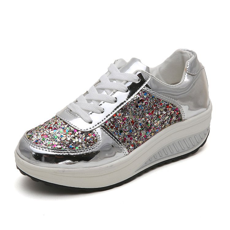 New sequin sneakers