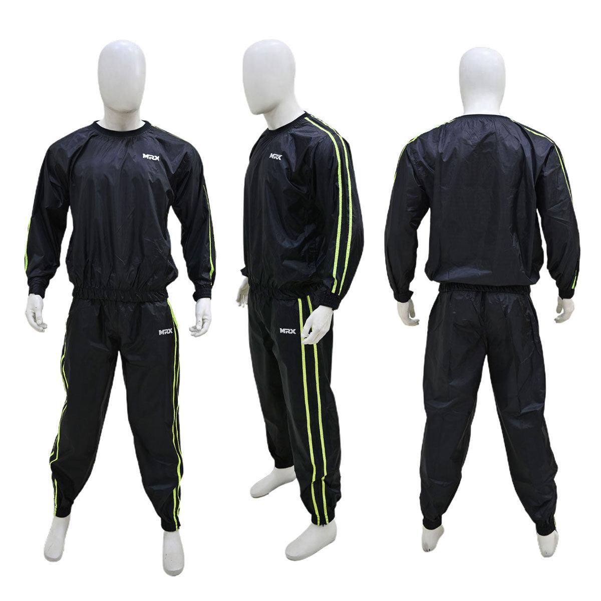 Traje de sauna para hombre MRX para pérdida de peso, adelgazamiento, entrenamiento de gimnasio, boxeo, MMA