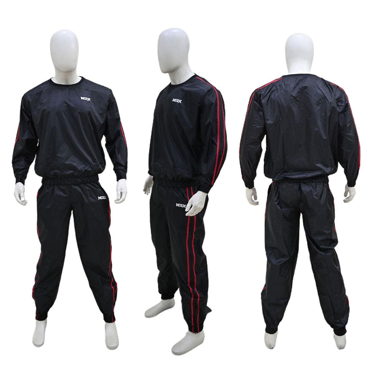 Traje de sauna para hombre MRX para pérdida de peso, adelgazamiento, entrenamiento de gimnasio, boxeo, MMA