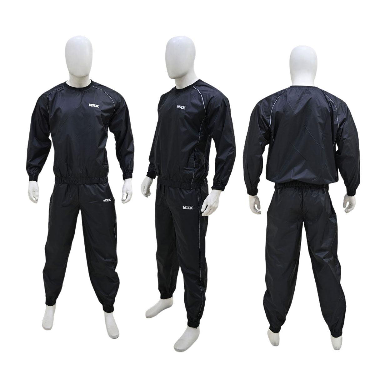 Traje de sauna para hombre MRX para pérdida de peso, adelgazamiento, entrenamiento de gimnasio, boxeo, MMA