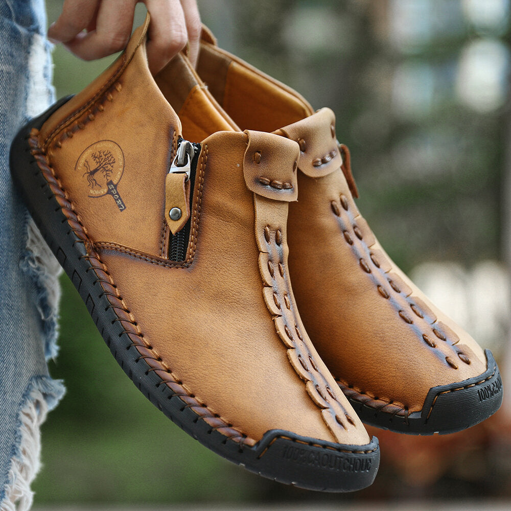 Men's Handmade Outdoor Leisure Boots