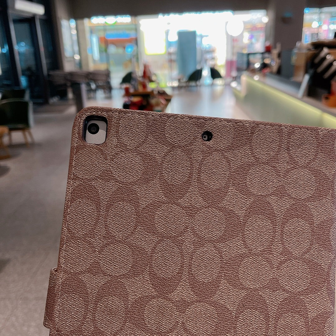 Funda de Piel Clásica Premium para Apple iPad Tablet
