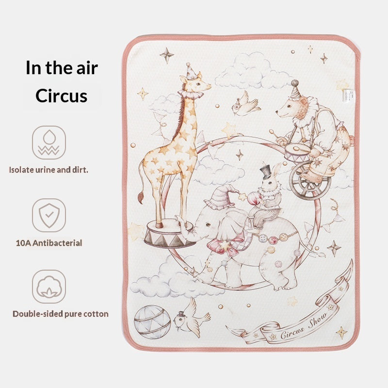 Baby Mattress Infant Waterproof And Breathable Washable Large-size Childrens Pure Cotton Urine-proof Pad