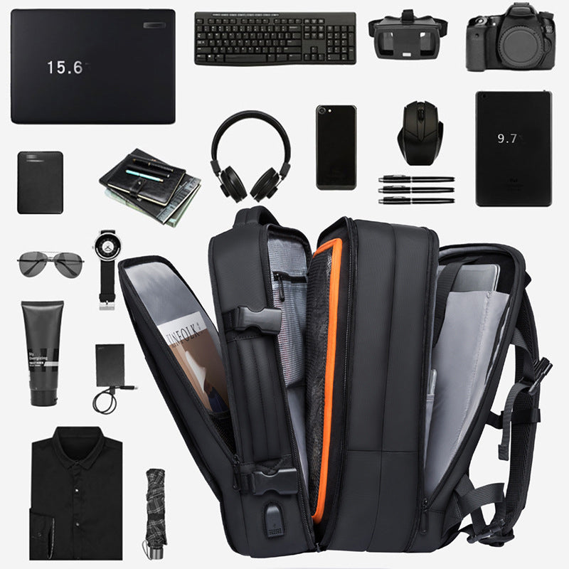 Unisex Foldable Large Capacity Business Travel Backpack