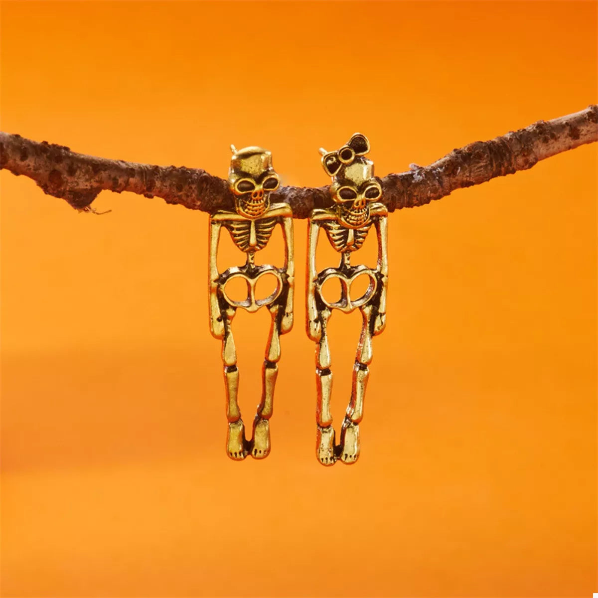 Halloween Skeleton Drop Earrings