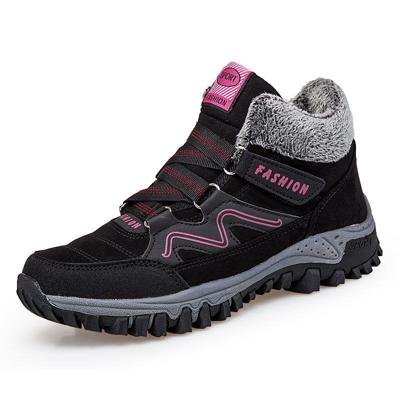 Women's Outdoor Snow Velvet Warm Flats