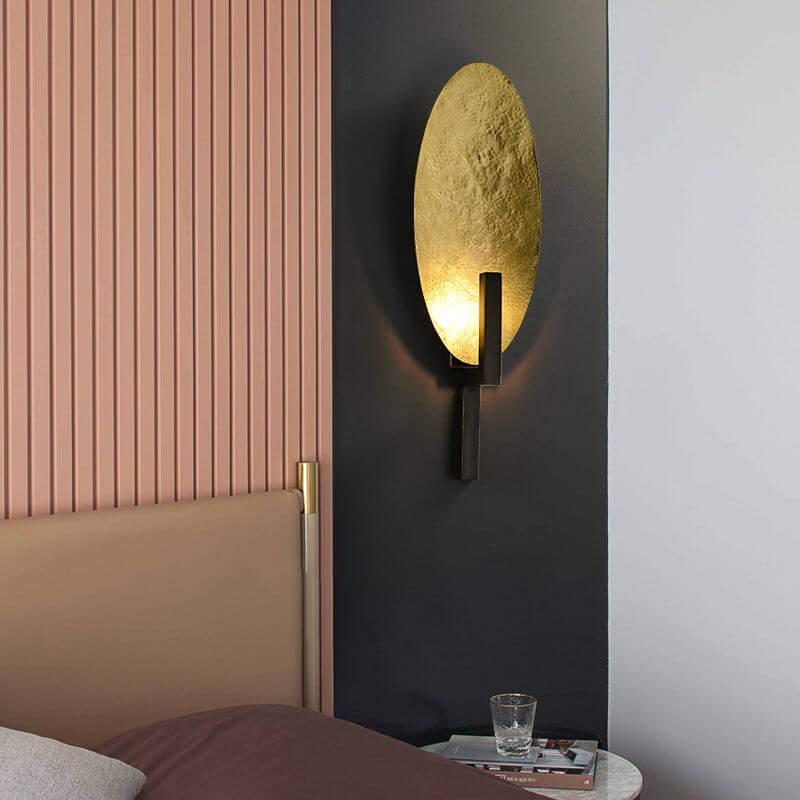 Lámpara de pared geométrica metálica
