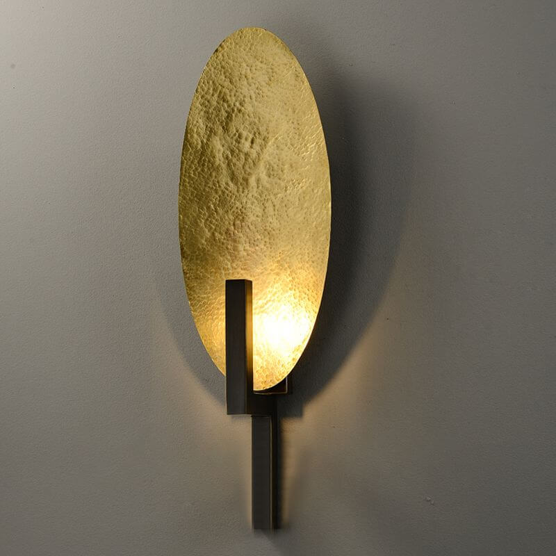 Lámpara de pared geométrica metálica