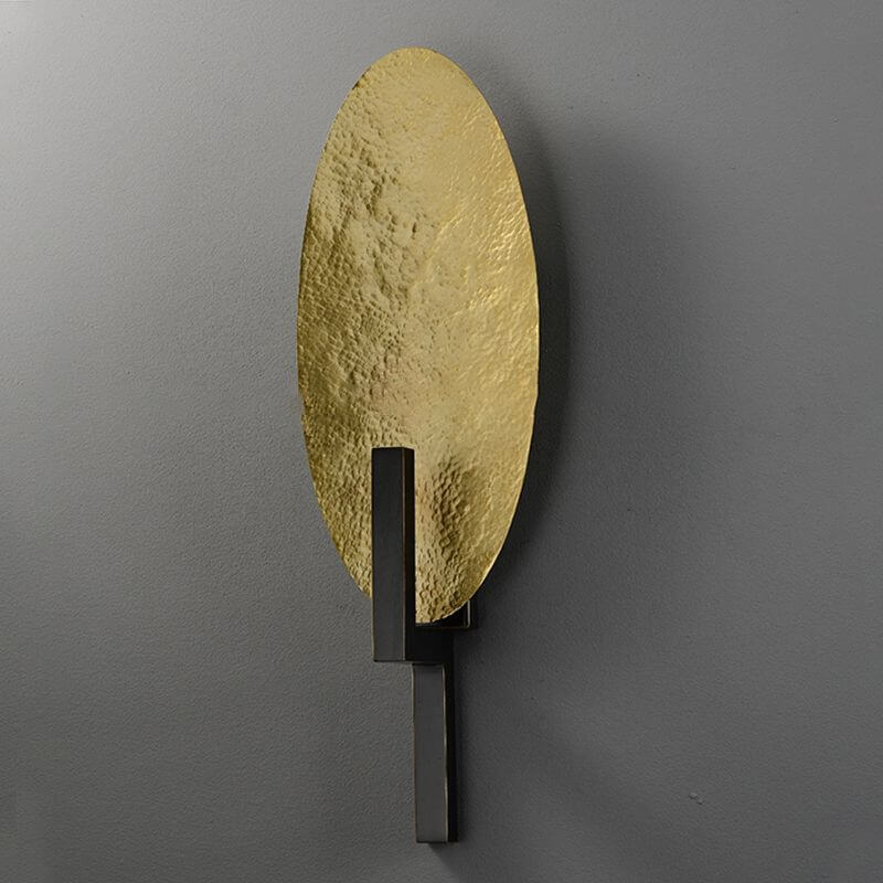 Lámpara de pared geométrica metálica