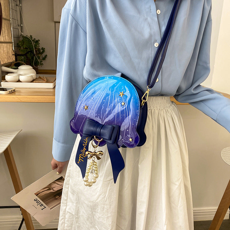 Ladies fashion shoulder bag See size chart under “more details”