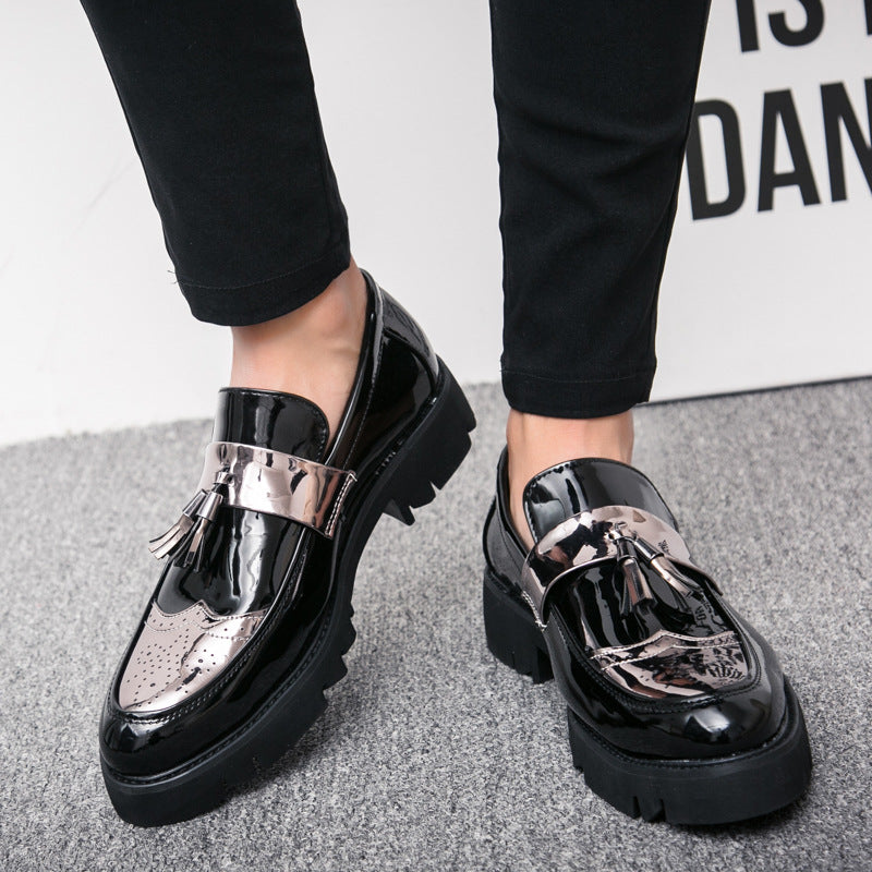 Men's British Style Casual Tassel Shoes