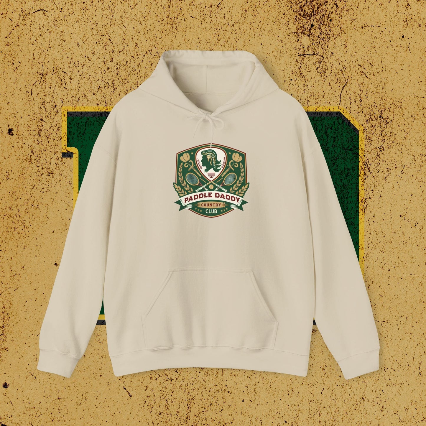 Sudadera con capucha Paddle Daddy, sudadera unisex con capucha para papás, comodidad de élite para los irónicamente refinados