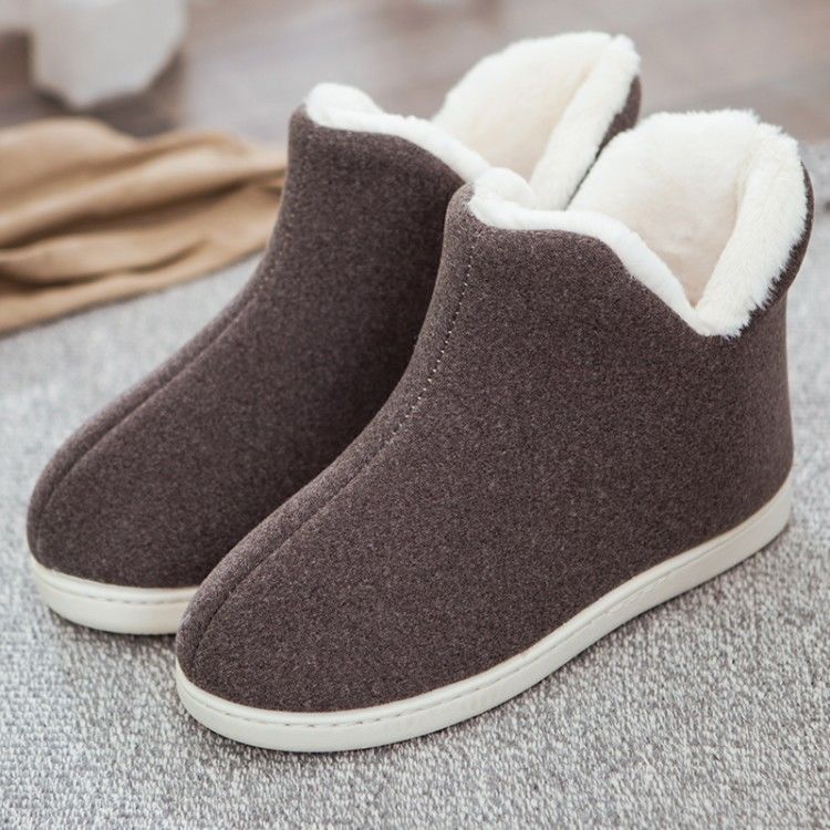 Maternity hairy shoes