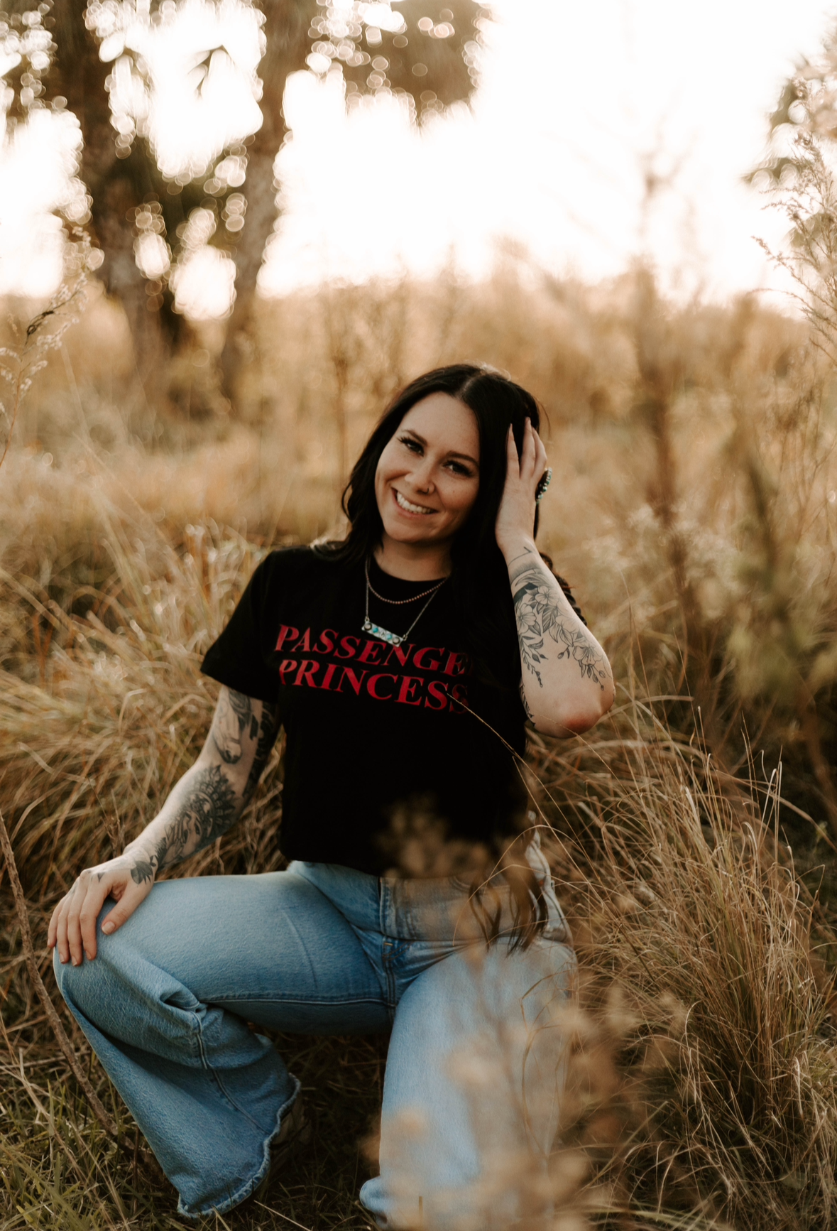 Passenger Princess Crop Top Black