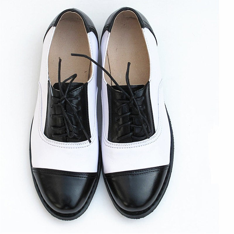 Flat shoes small leather shoes Oxford shoes women's shoes