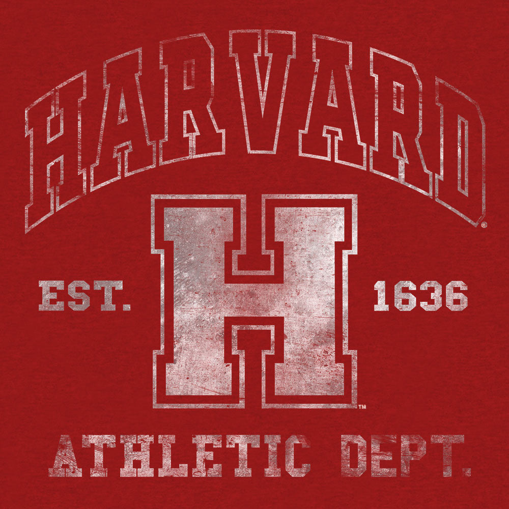 Camiseta del Departamento de Atletismo de Harvard - Carmesí
