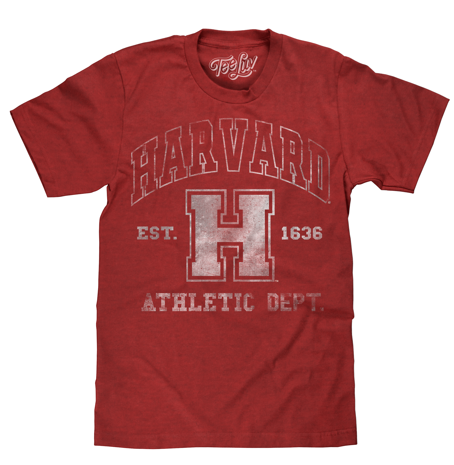 Camiseta del Departamento de Atletismo de Harvard - Carmesí