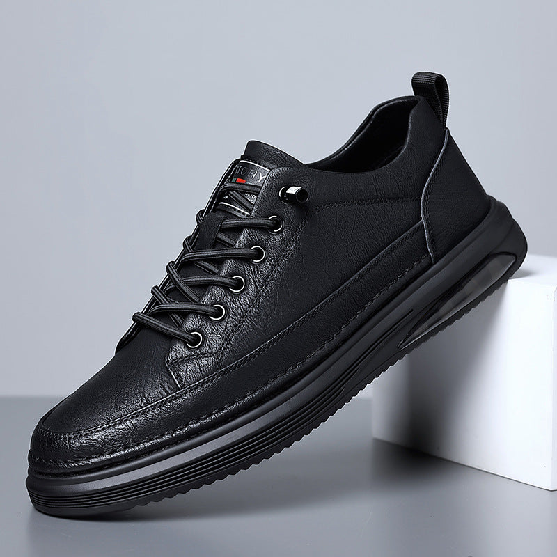 Cotton-padded Velvet Casual Lace-Up Flats