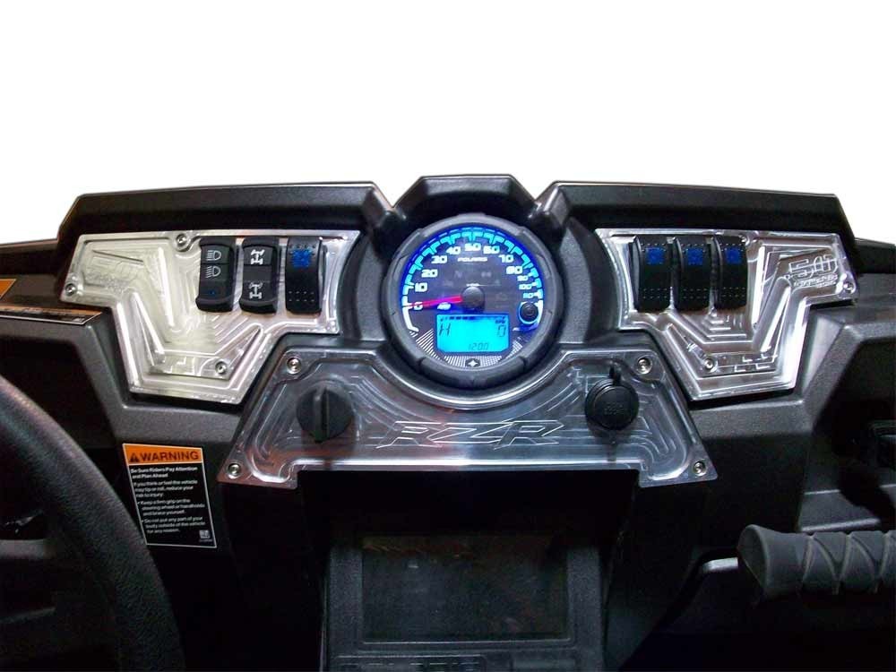 RZR XP1000 center 1 piece dash panel Raw