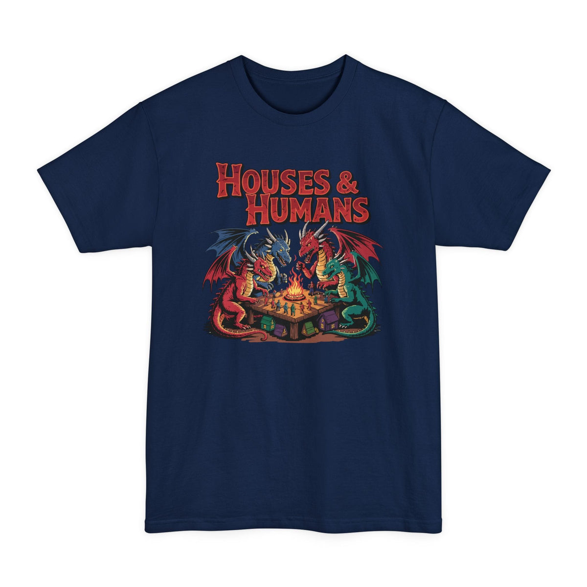 Houses & Humans Tall T-Shirt