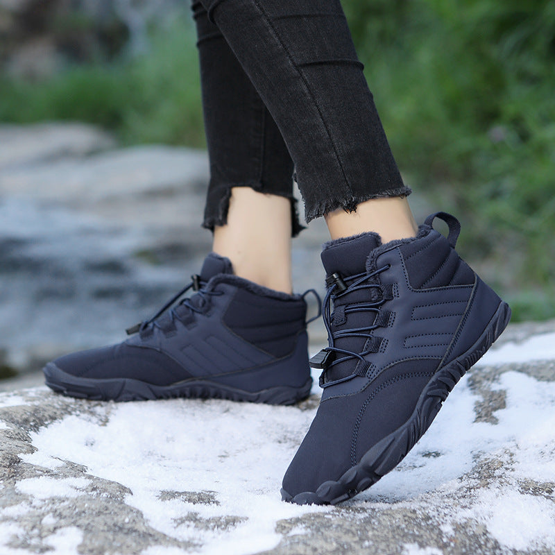 Unisex Fleece-Lined Waterproof Outdoor Boots