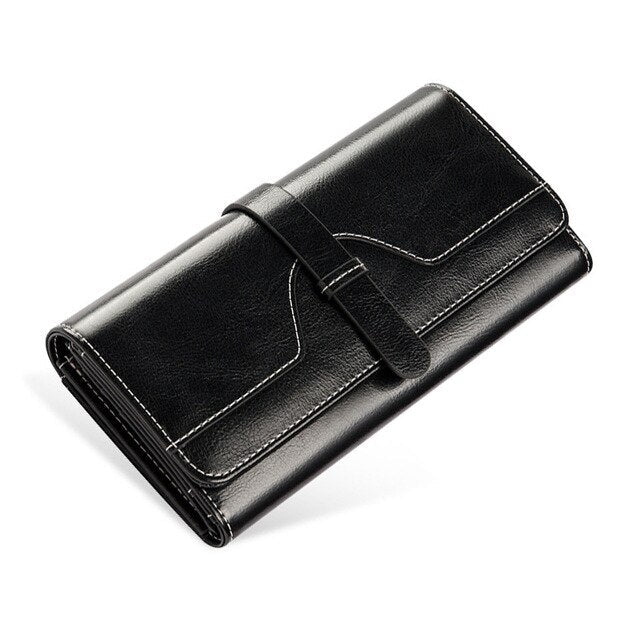 Large Capacity Leather Handbag