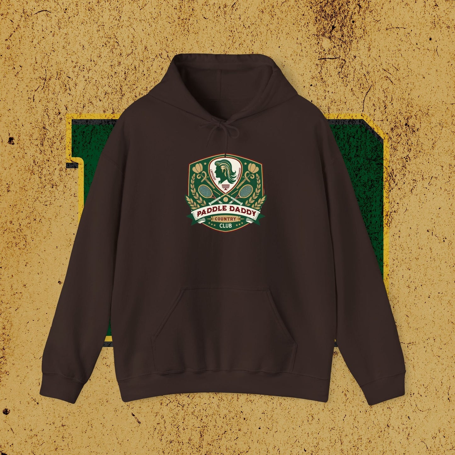 Sudadera con capucha Paddle Daddy, sudadera unisex con capucha para papás, comodidad de élite para los irónicamente refinados