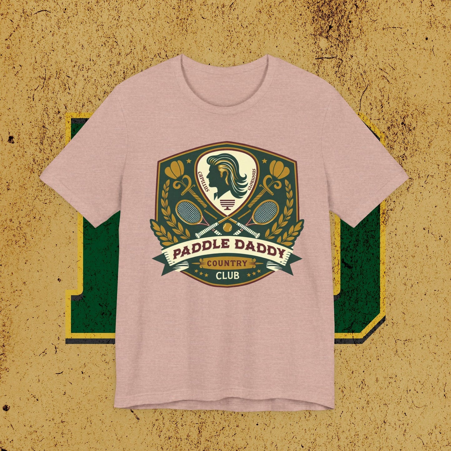 Paddle Daddy Country Club Tee  Where Prestige Meets Pickleball and Dad Jokes