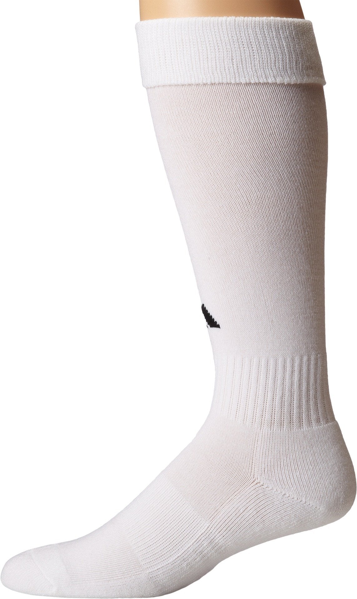 adidas Youth Field Sock II Soccer Sock  White/Black  X-Small
