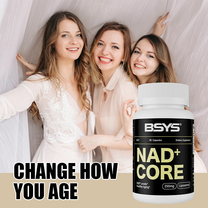 NAD Supplements Anti-Aging Vitality Support Metabolic & Cognitive Health Boost Mitochondrial Energy Enhancement  Healthy Weight Management & Insulin Balance Aid  Active Aging Formula