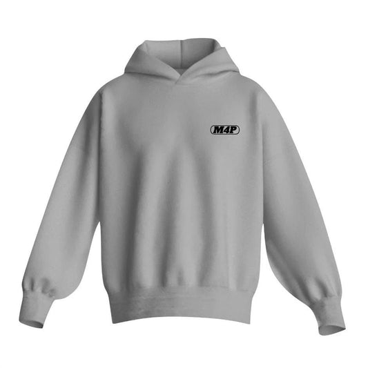 Sudadera con capucha de manga larga estampada para hombre