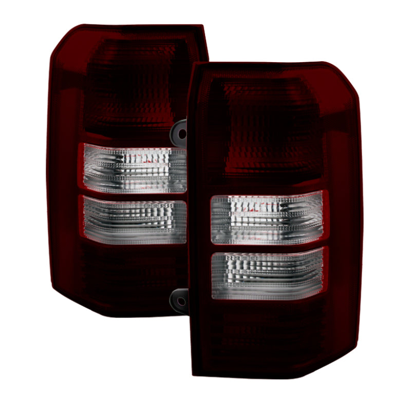xTune Jeep Patriot 08-13 Faros traseros OEM -Rojo Ahumado ALT-JH-JPA08-OE-RSM