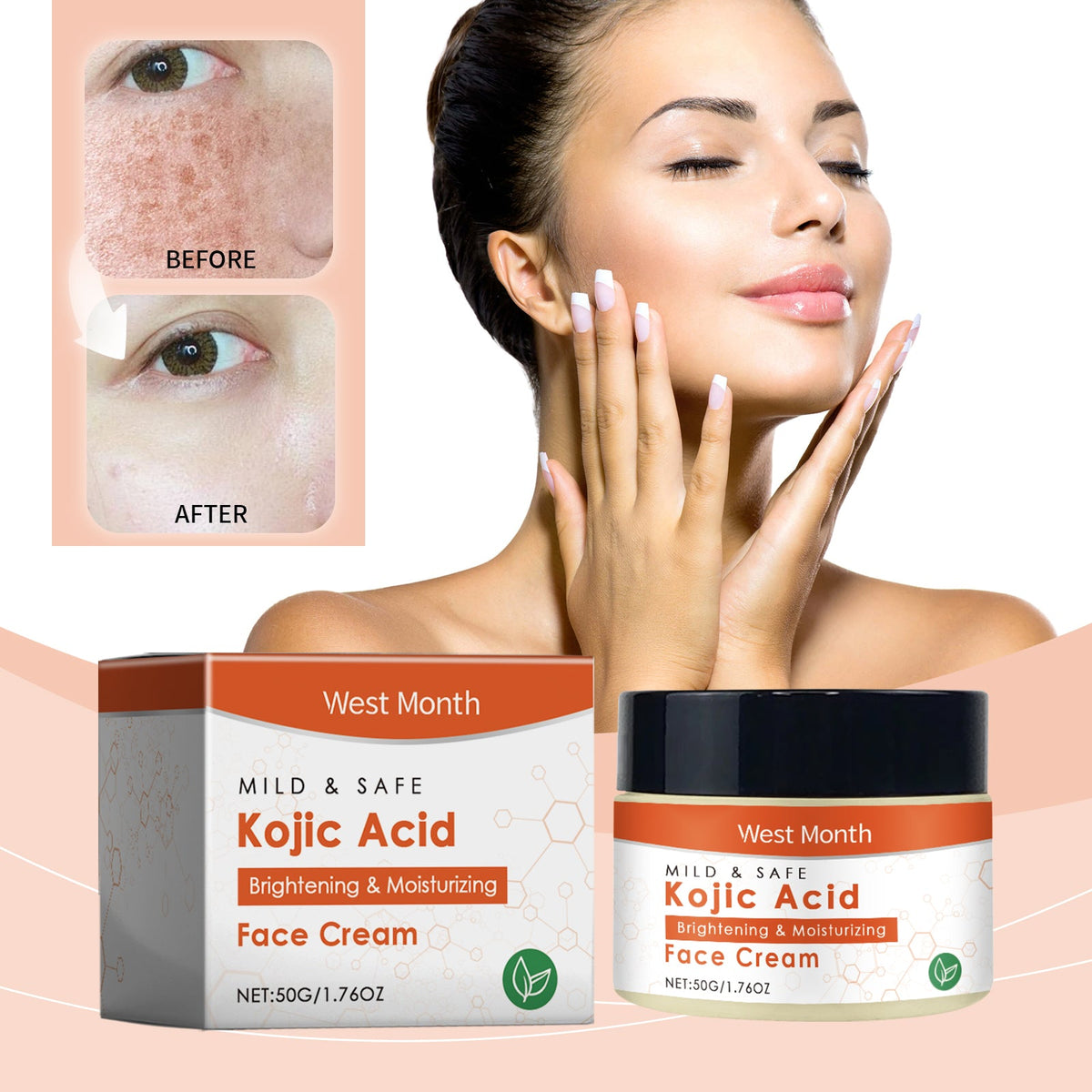 Face Cream Moisturizing Facial Gentle Care Radiant Moisturizing Facial Skin Care