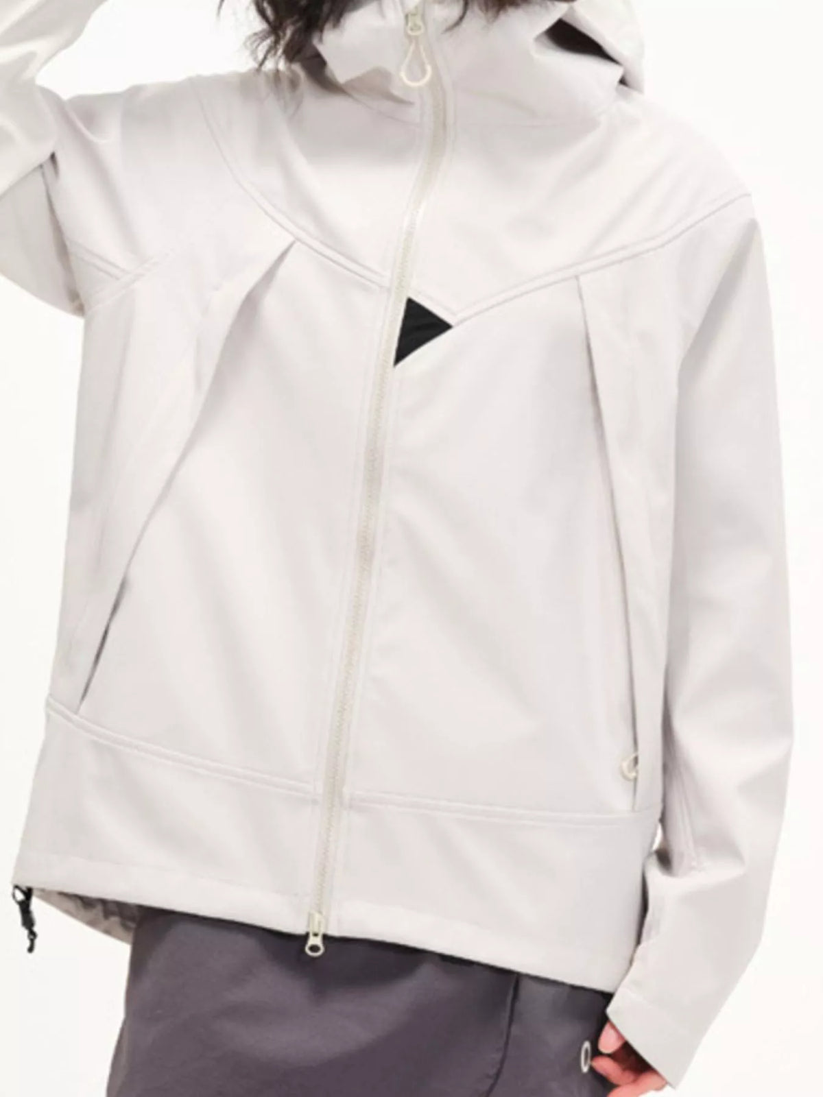 Men's Full Size Zip Up Long Sleeve Hooded Jacket Plus Size