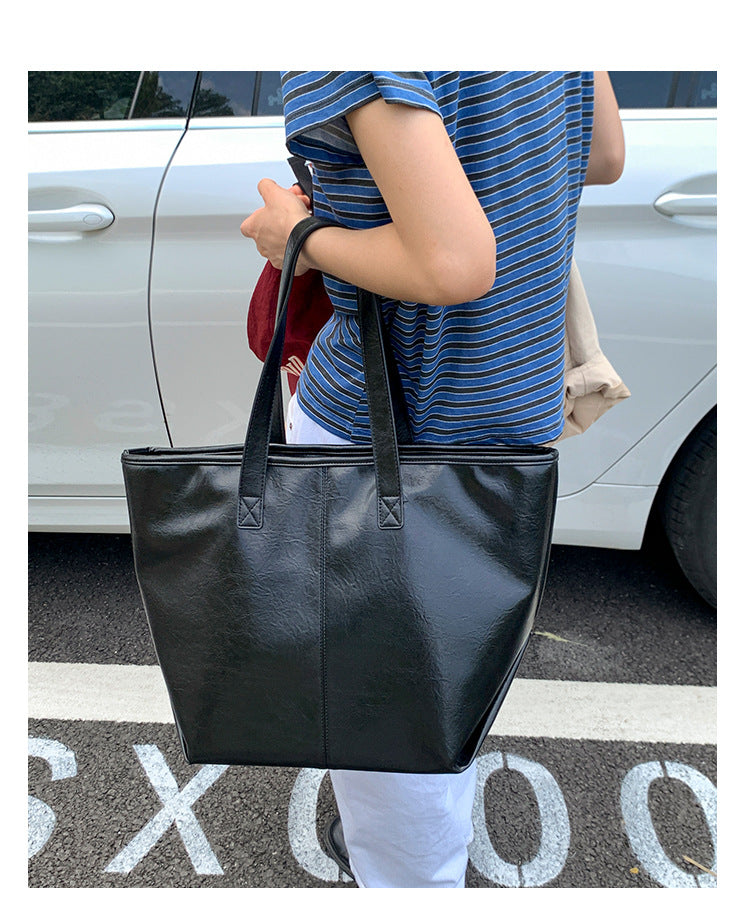 Large-Capacity Tote Handbag
